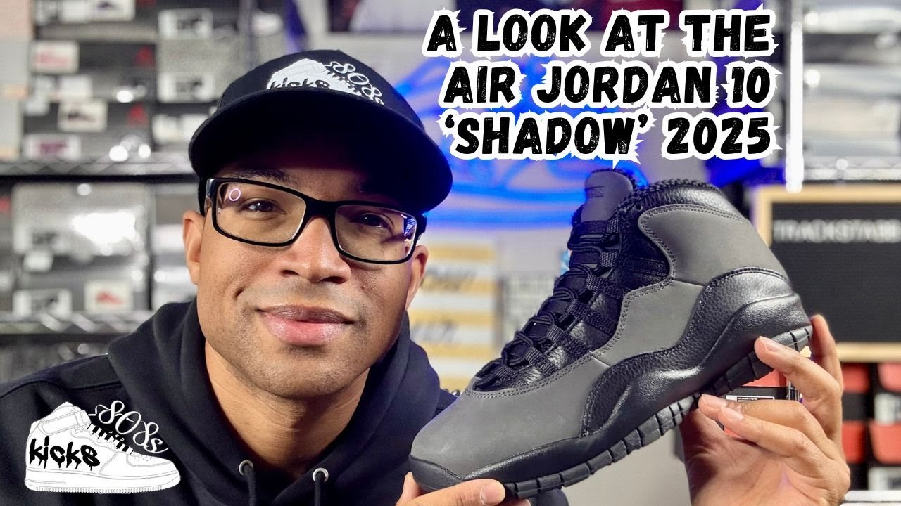 Взгляд на Air Jordan 10 Shadow 2025