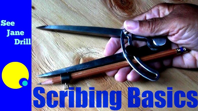 HOW TO MAKE scribing tools from scrap wood 