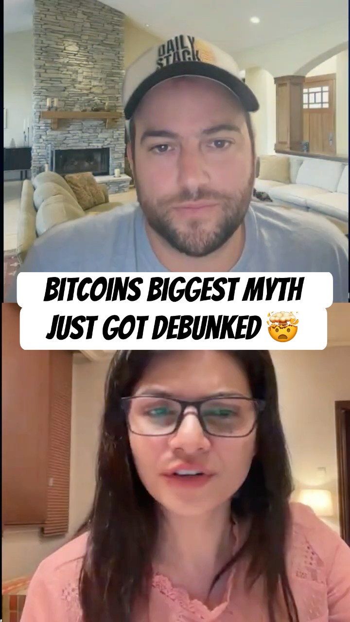 Bitcoin's Biggest Myth Just Got Debunked #bitcoin #btc #shorts