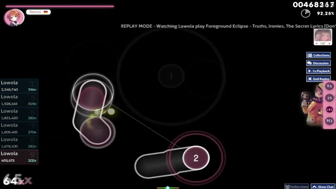 I LITERALLY CANNOT HIT SPACED STREAMS LMAO [osu!] - lowola