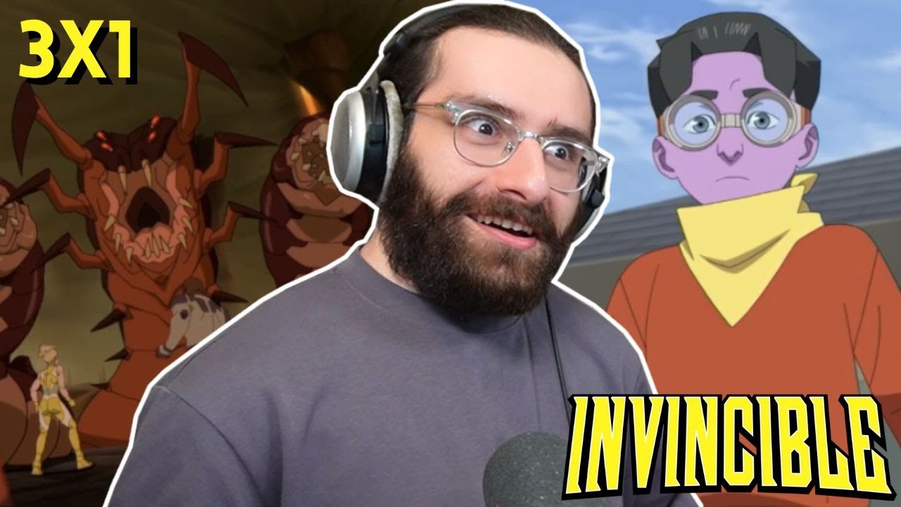 Invincible Season 3 Episode 1 Reaction You're Not Laughing Now - YouTube