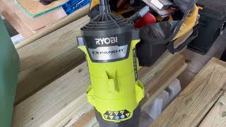 Ryobi Expand It 140 MPH 475 CFM Universal Axial Blower Attachment Review