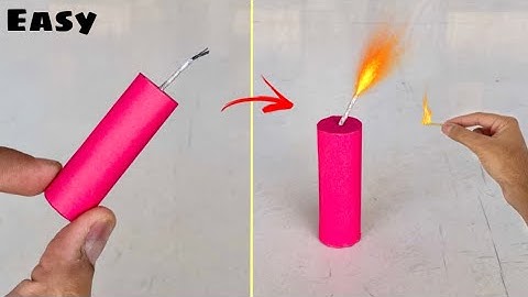 How To Make Bullet Bomb Easy - Diwali Crackers