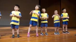 1060717貞德幼兒園第49屆畢業典禮預演 7 大班英文致答詞