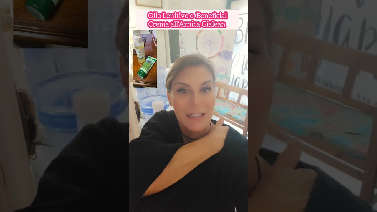 Trattamento olio lenitivo e Arnica Gialean