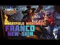 FRANCO NEW SKIN MOBILE LEGENDS | WHEATFIELD NIGHTMARE | FRANCO GAMEPLAY