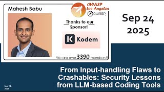 From Input-handling Flaws to Crashables: Security ZLessons From LLM-based Coding Tools