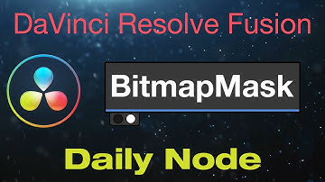 DaVinci Resolve Fusion Bitmap Mask Node