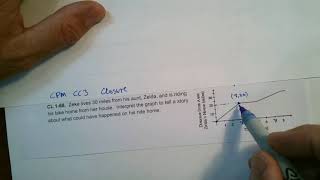 CPM CC3 Chapter 1 Closure #1-68 (Interpreting a story graph)