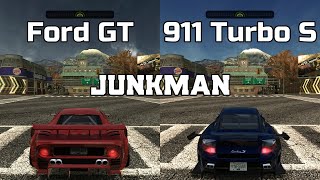 Ford GT vs Porsche 911 Turbo S - NFS MW Redux V3 - WHICH IS FASTEST ?