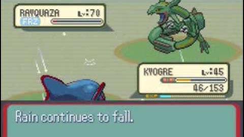 Pokemon Sapphire Walkthrough Part 77: Catching Rayquaza