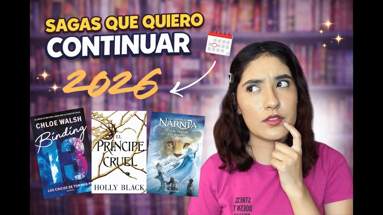 SAGAS que QUIERO CONTINUAR en 2026 📚✨ ¿Ahora sí las termino?