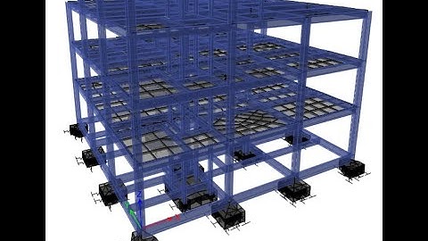 ETABS BUỔI 1: TÍNH TOÁN KẾT CẤU NHÀ DÂN THEO TCVN (DỰNG MÔ HÌNH VÀ VÀO TẢI)