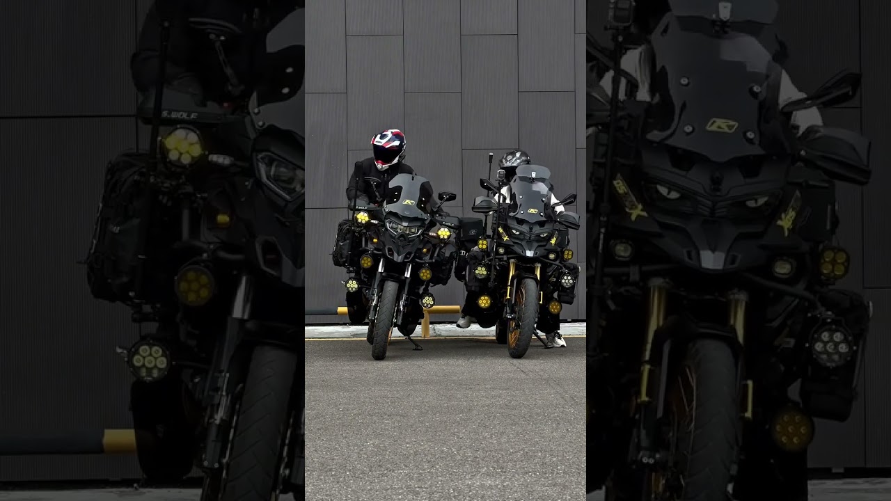 Benelli TRK552X & Voge DS625X Two Adventure Bike Love 💕🔥#voge625dsx #benellitrk552x #motovlog #rider