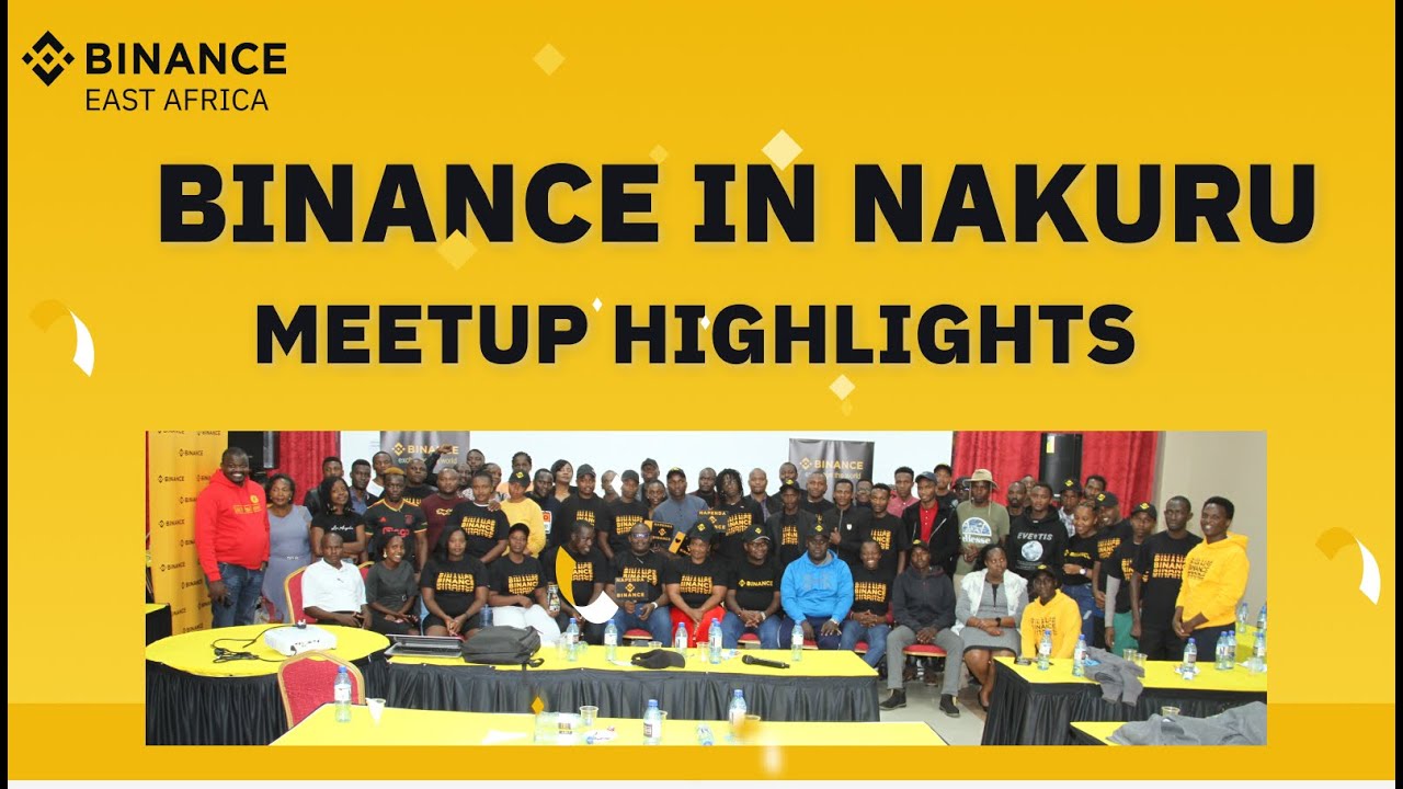 Binance Meetup In Nakuru, Kenya