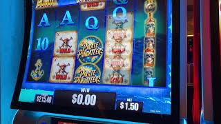Pirate Pandateers slot at Tampa Hard Rock