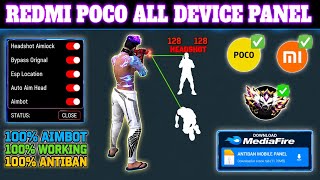 REDMI POCO DRAG HEADSHOT BODY HEADSHOT ll All DEVICE BODY HEADSHOT+ LOCATION ll ANTIBAN MOBILE PANEL screenshot 5