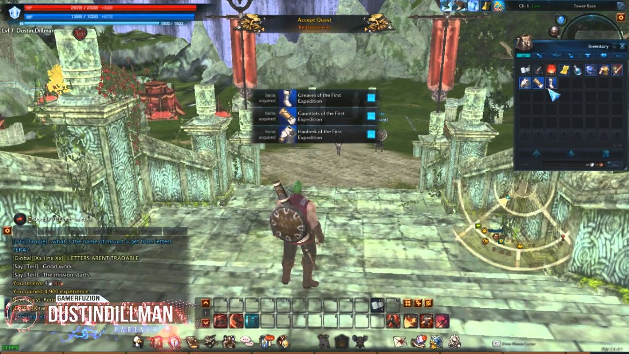 First look at TERA: fate of Arun/ plus fast walkthrough on the first 10 levels