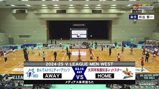 大同特殊鋼知多レッドスター対きんでんトリニティーブリッツ(2025年3月