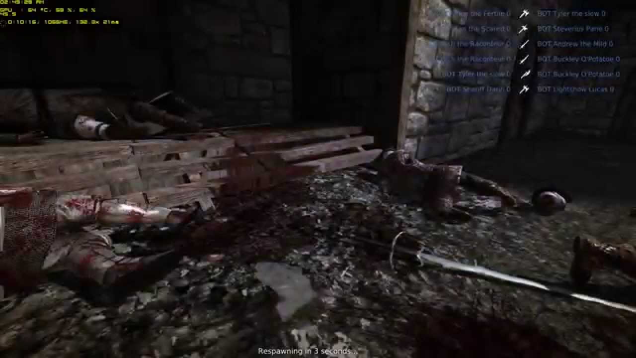Chivalry Medieval Warfare PC BOTS Everywhere HD 1080p