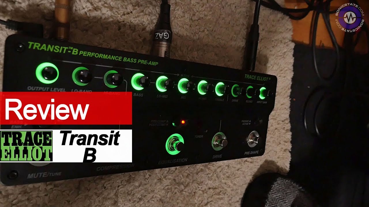 Sonic LAB- Trace Elliot Transit B Bass Preamp