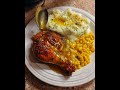 Honey Garlic Butter Chicken with Creamy Mash &amp; Sweet Corn 🔥  #airfryerrecipes #healthyeating