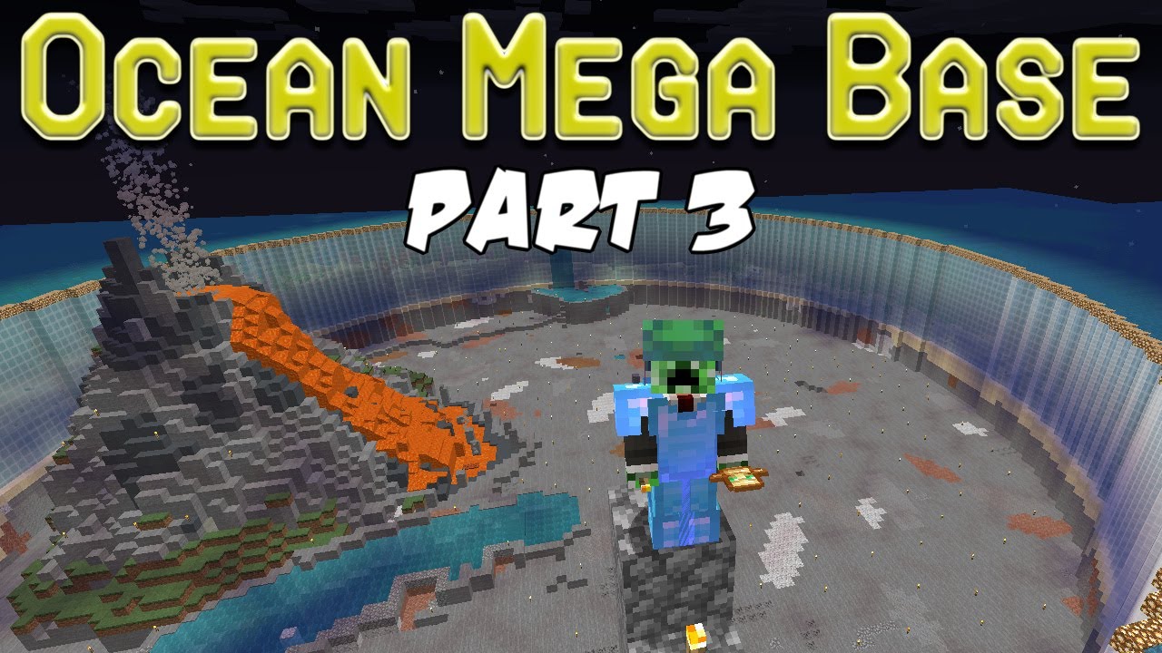 Minecraft Mega Base | Hawaiian Theme - (Part 3 Timelapse) - YouTube