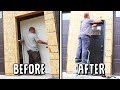 UPGRADING OUR CASTLE! (Custom Man Door Installation)