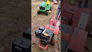Earthquake Gear Drive Rear Tine Garden Tiller | Test for Auction