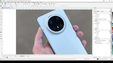Recortar imagem no Corel Draw e usar a ferramenta Power Clip.