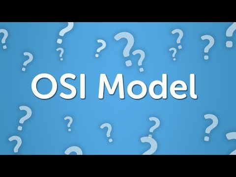 Video: Vad är 7-lagers OSI-modellen?