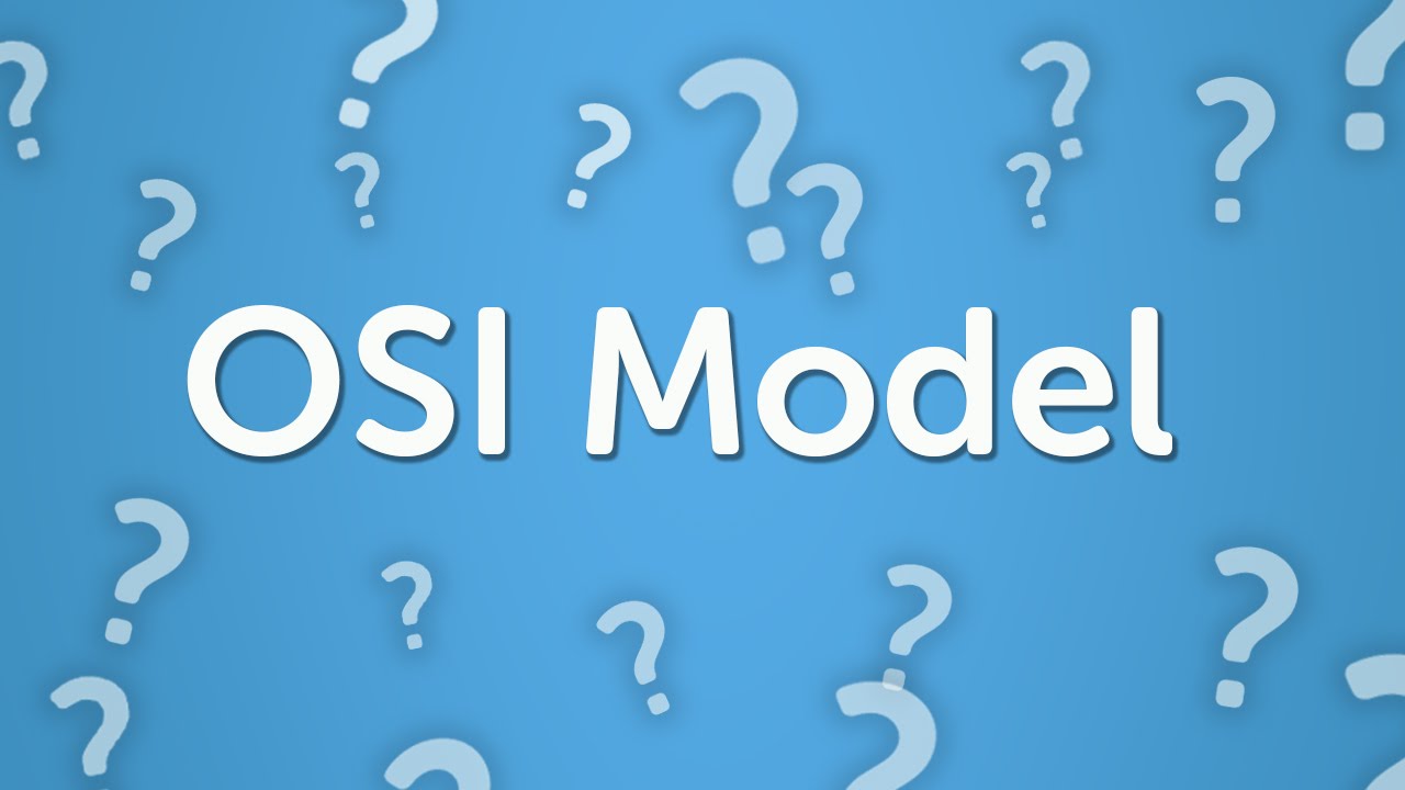 OSI Model Explained | Real World Example - YouTube