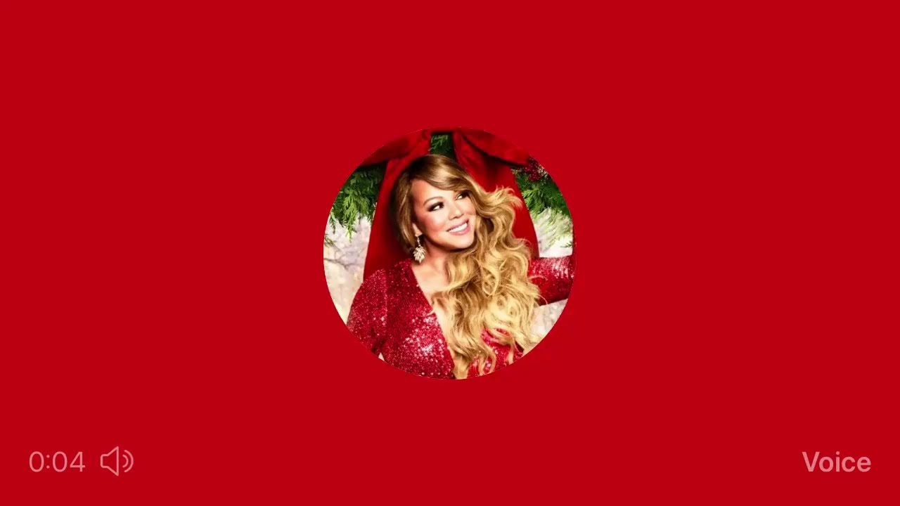 Mariah Carey's Twitter Audio Message (December 14th, 2020)