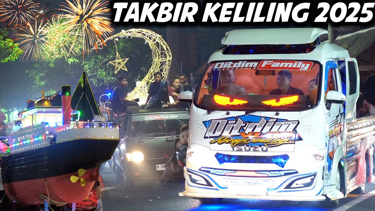 TAKBIR KELILING TRAGA DITDIM 2025 MERIAH FULL TELOLET..