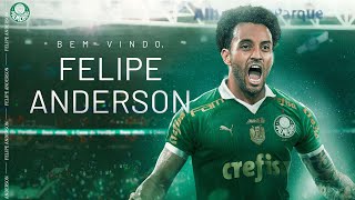 FELIPE ANDERSON ASSINA COM O #PALMEIRAS