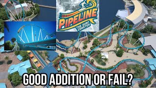 SeaWorld Orlando 2023 Coaster Pipeline: The Surf Coaster Full Analysis! Announcement POV
