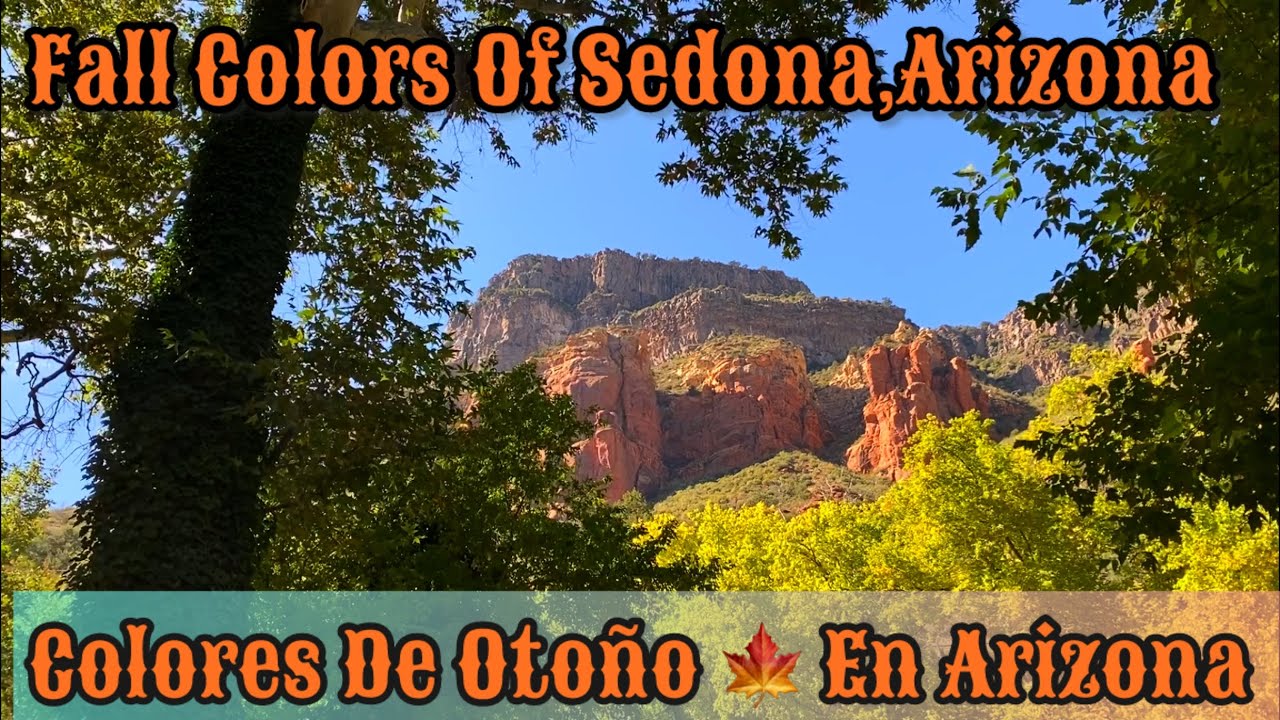 Southern Arizona’s Fall Colored Mountains & Canyons | Autumn 🍂 In Arizona | Otoño 🍁 En Arizona, USA