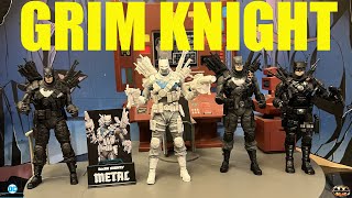 McFarlane DC Multiverse Grim Knight Black & White Accent Batman Dark Nights Metal Figure Reviiew
