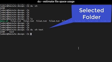 5 Examples of Linux disk space usage commands | 5-Minute DevOps