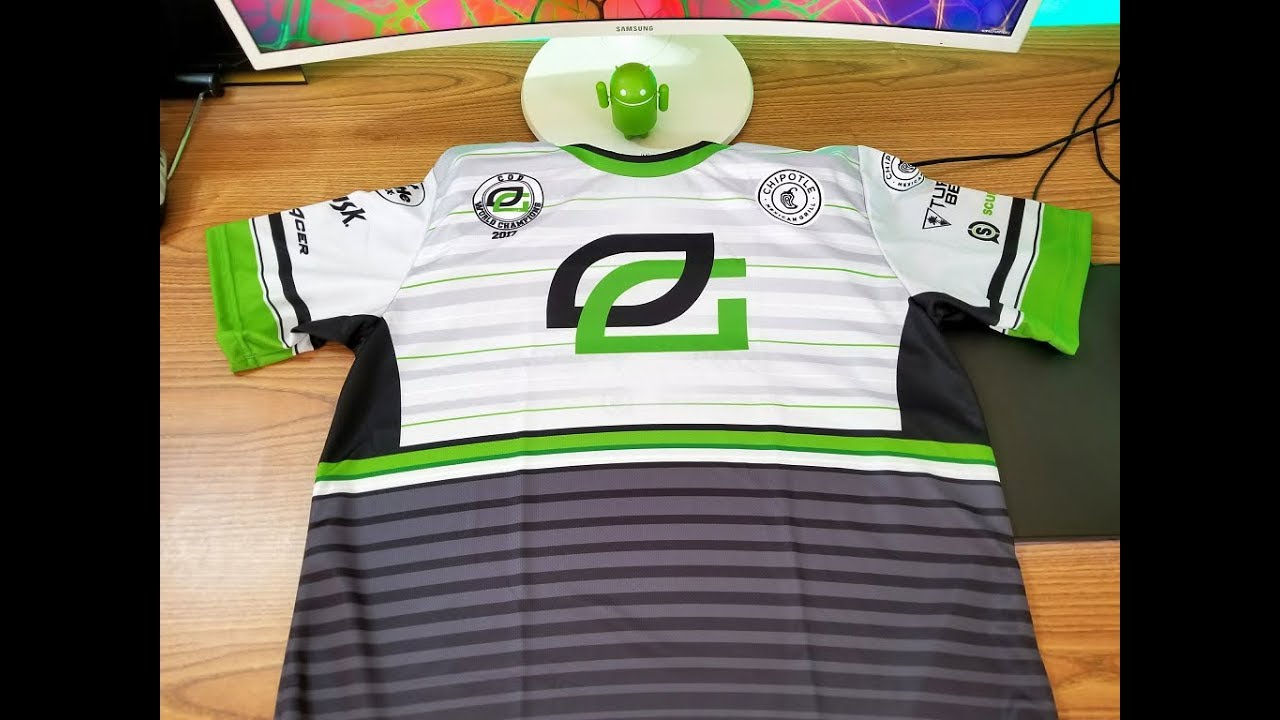 optic gaming white jersey