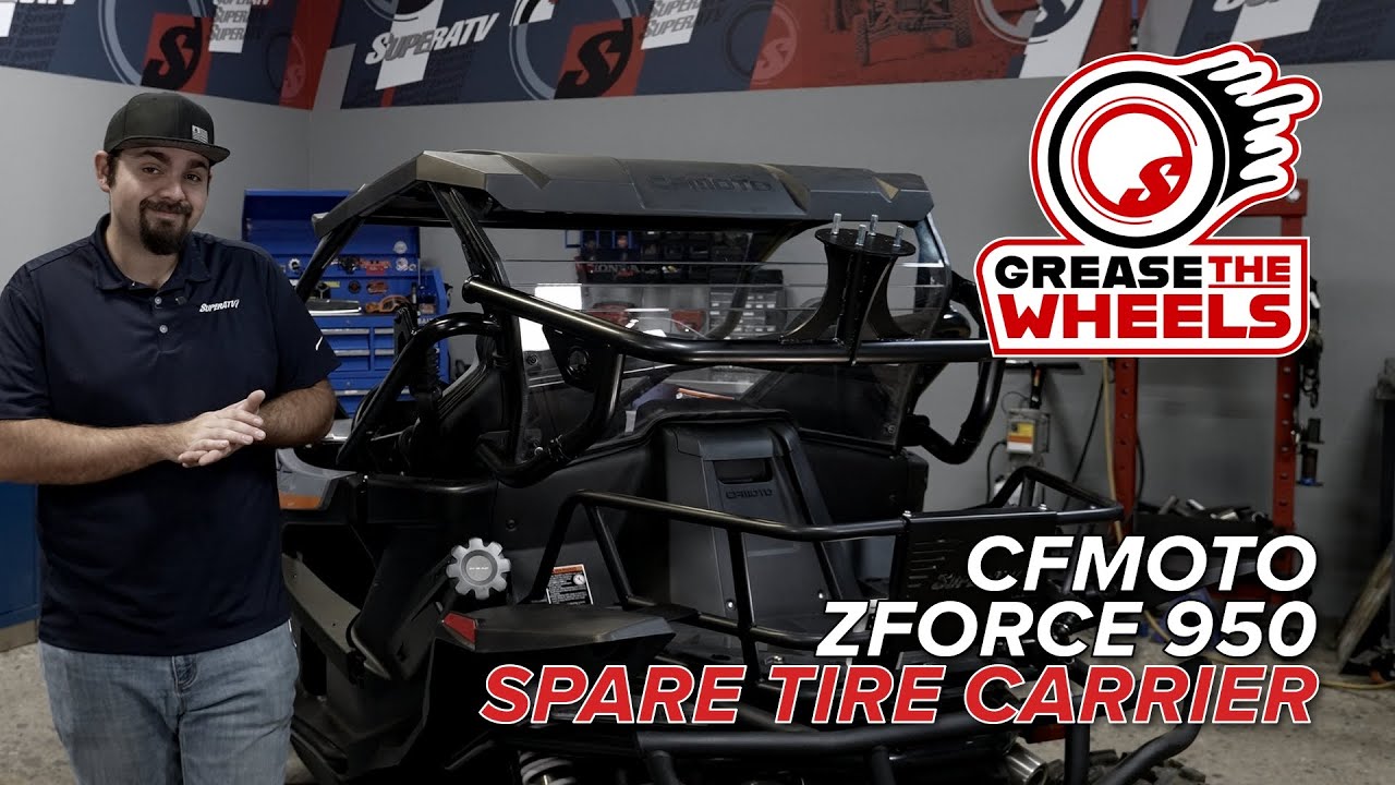 How to Install SuperATV's Spare Tire Carrier on the CFMOTO ZForce 950