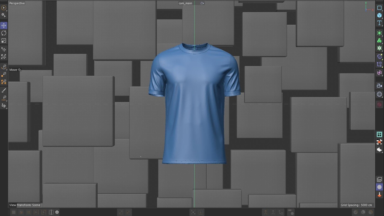 Viewport breakdown, building the MerchandAise jersey configurator scene in Cinema 4D and Redshift