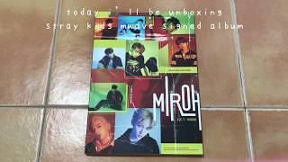 Unboxing Mwave Signed Stray Kids Clé 1 Miroh Album Miroh Version