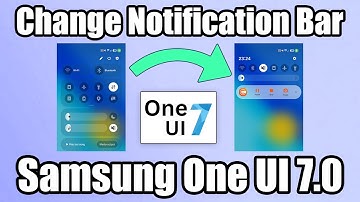 Meldingsbalk wijzigen op Samsung One UI 7.0 Android 15