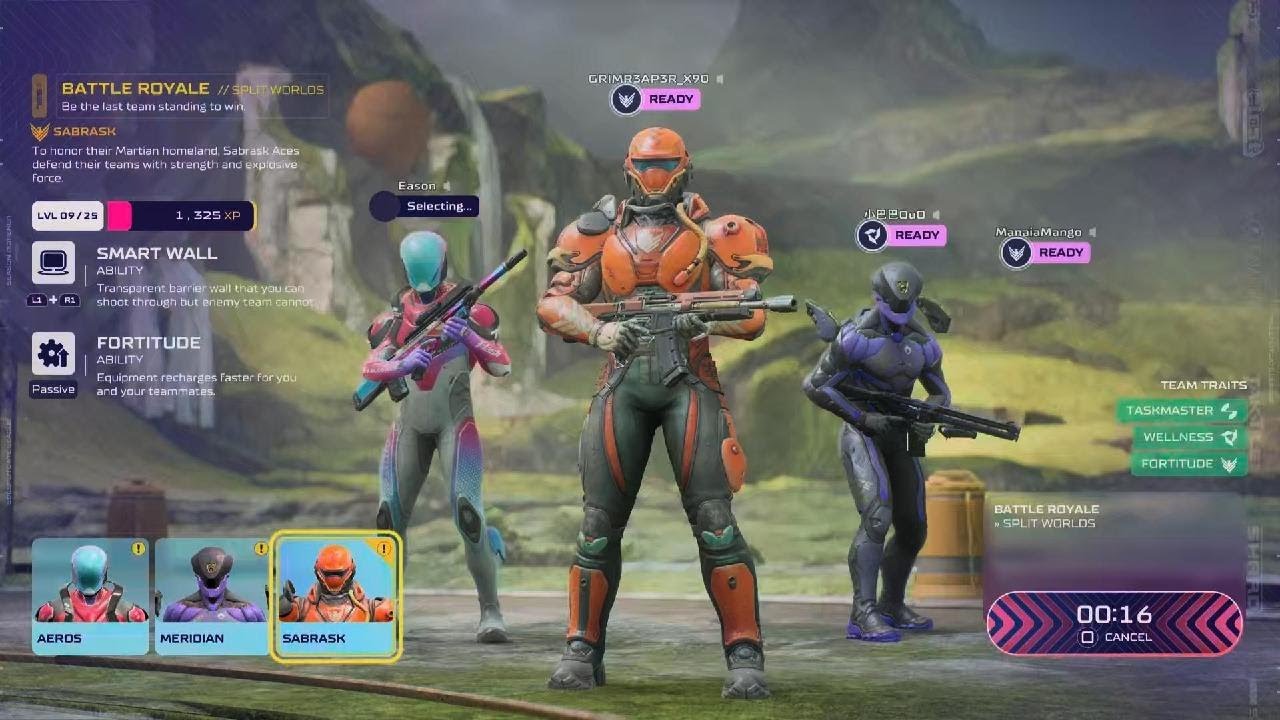 Splitgate 2 battle royale win PS5 gameplay