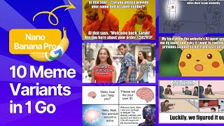 Nano Banana Pro is Absolutely Crushing the Meme Generation Game screenshot 5