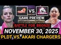 PLDT VS. AKARI CHARGERS 🔴 NOVEMBER 30, 2025 | FINALS GAME PREVIEW | PVL REIGNFORCE CONFERENCE 2025 