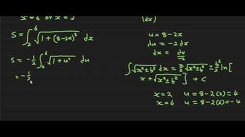 N6 Arc Lenght of A curve Question 2