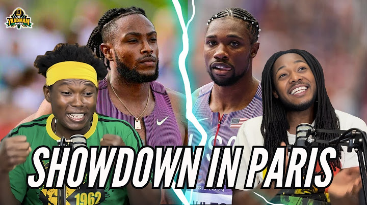 EP. 35 Noah Lyles vs Kishane Thompson in the 100m at the Paris 2024 Olympics