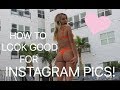How to POSE FOR BIKINI PICTURES! (Look good in instagram pictures!)